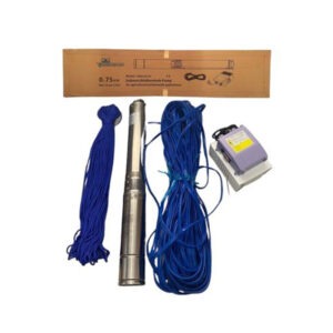 0.75 KW – 4 Inch – Borehole Pump Combo Kit