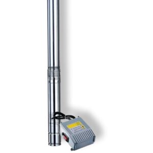 0.55KW Submersible Borehole Pump, Motor & Controlbox 4 Inch (230V)